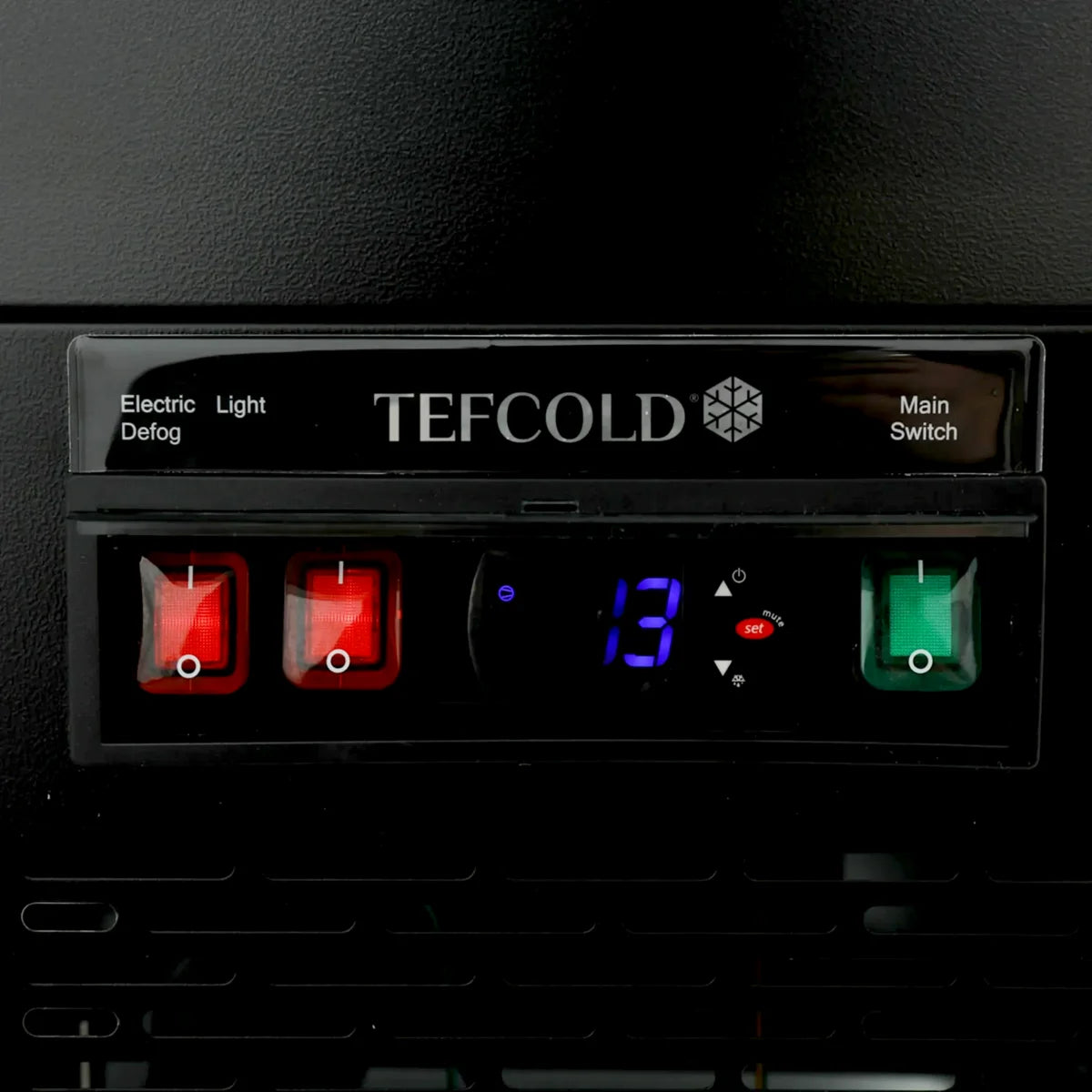 Tefcold Display-Backwarentheke PDA3-CTF120B-1