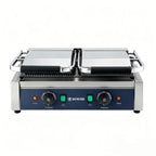 Elektro-Kontaktgrill ECO 2 x 1,8 kW, gerillt