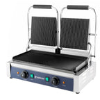 Elektro-Kontaktgrill ECO 2 x 1,8 kW, gerillt