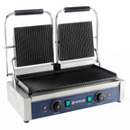 Elektro-Kontaktgrill ECO 2 x 1,8 kW, gerillt