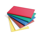 Gastro M Schneidebretter-Set GN 1/1 mit Saftrille, 6 Stk HACCP versch. Farben
