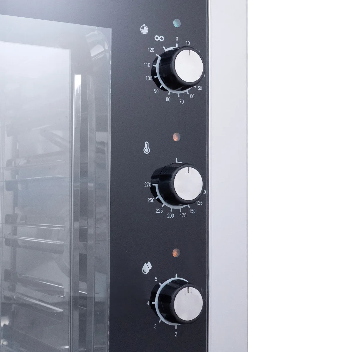 Tecnoeka Digitaler Elektro Kombi Ofen  5 x GN 2/3 mit Touchscreen und Dampffunktion