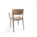 Feros Wing Armchair Sand Beige Stapelstuhl Kunststoff