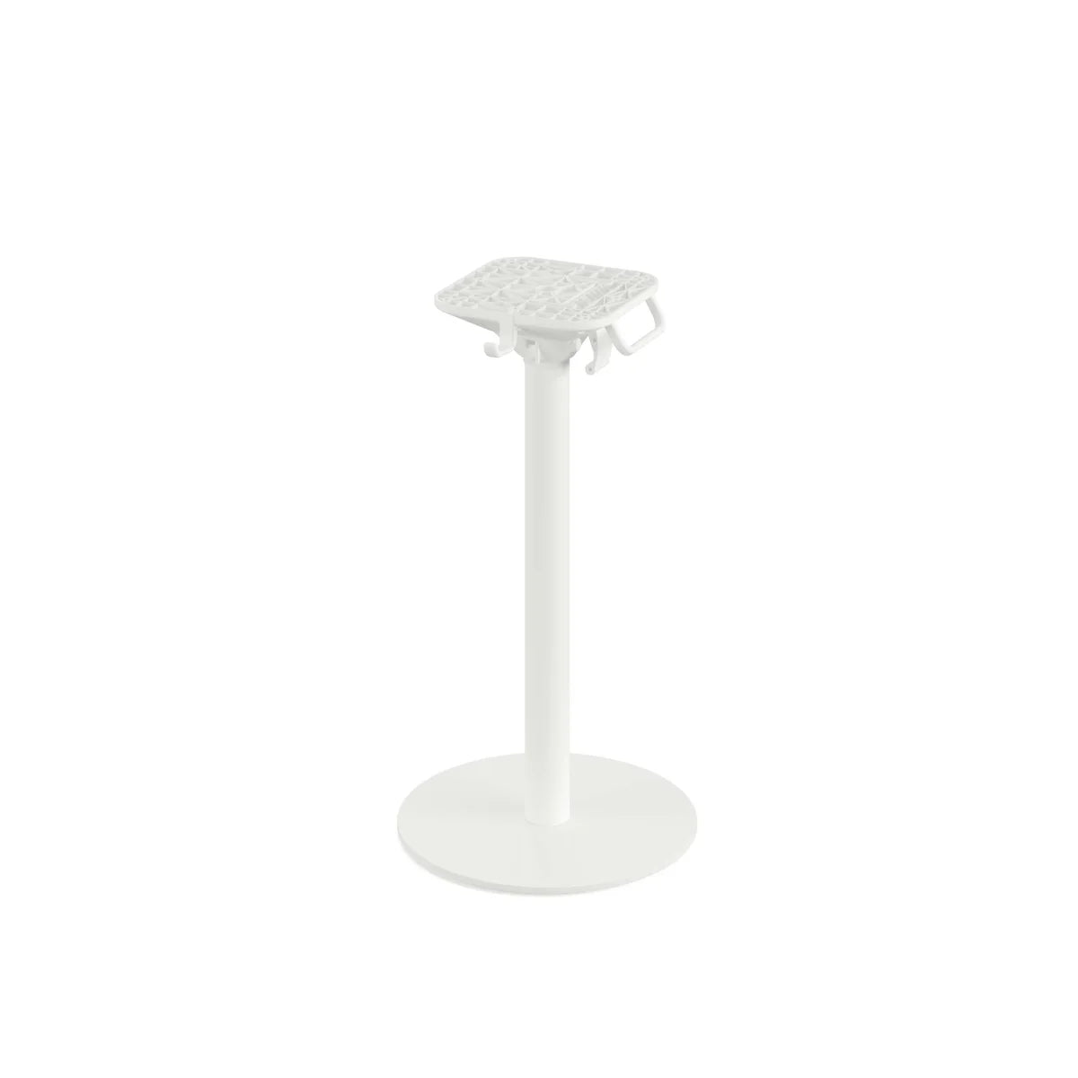 Feros Urban Tischgestell niedrig Weiß