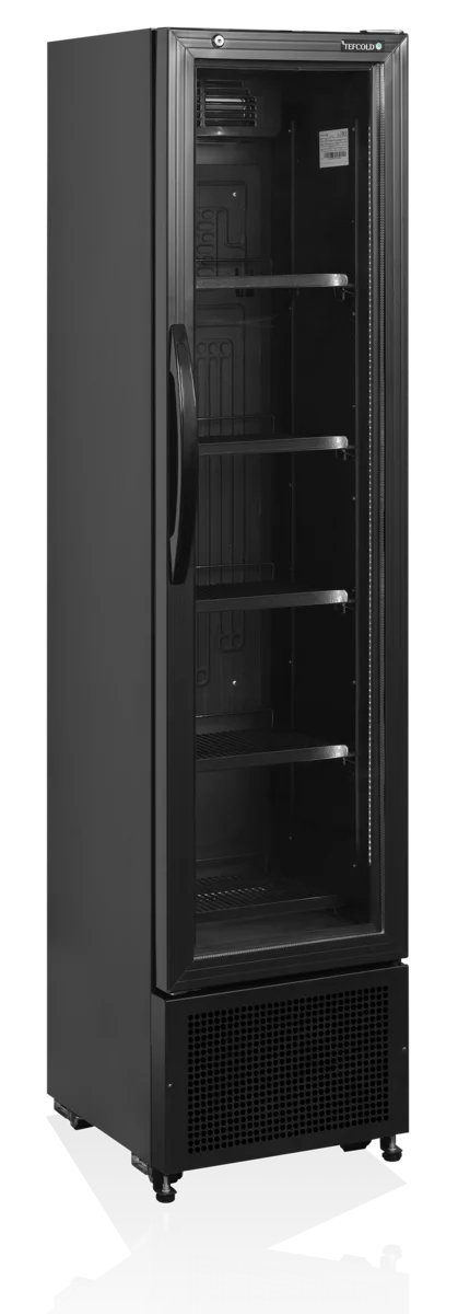 Tefcold Flaschenkühlschrank FS176H Black
