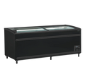 Tefcold Supermarkt-Kühler/Gefriertruhe SFI185B-CF VS, schwarz