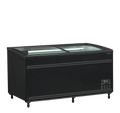 Tefcold Supermarkt-Kühler/Gefriertruhe SFI145B-CF VS, schwarz