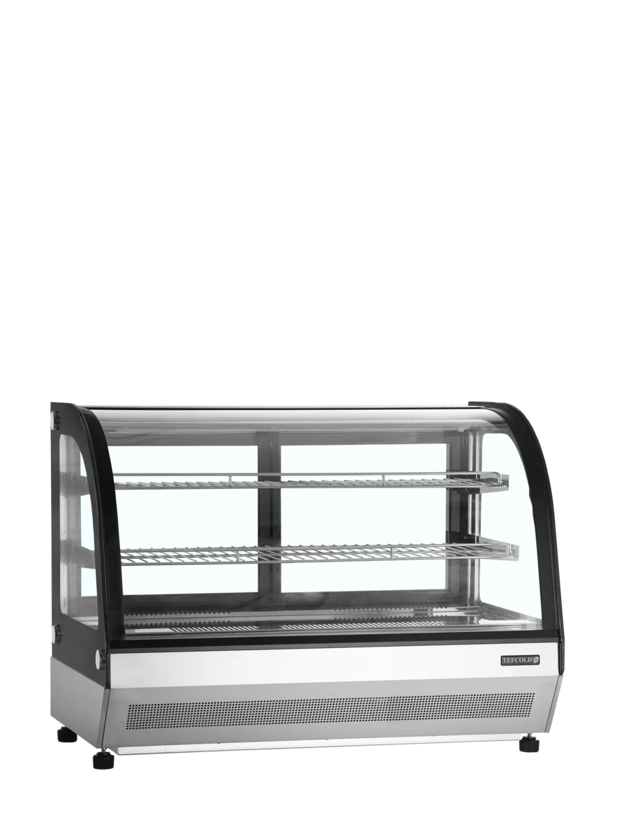Tefcold Kühlvitrine Tischmodell LCT900C/BLACK