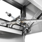 Haubenspülmaschine ECO 54 SLE 50x50 cm Korbmaß, mit Reiniger- & Klarspüldosierer, mit Ablaufpumpe & Enthärter, Made in Europe, 400 Volt
