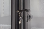 Barkühlschrank ECO 230 mit Schiebetüren schwarz, LED Beleuchtung, unterbaubar