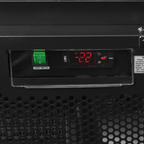 Tefcold Displaygefrierschrank Atom Maxi F1DBB, schwarz