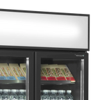 Tefcold Display-Kühlschrank FSC891H Black