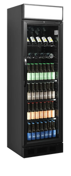 Tefcold Flaschenkühlschrank CEV425CP BLACK