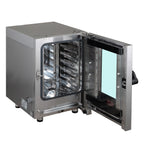 Tecnoeka KOMPAKTER Kombi-Ofen  6 x GN 2/3 mit Dampfgarer und Touchscreen