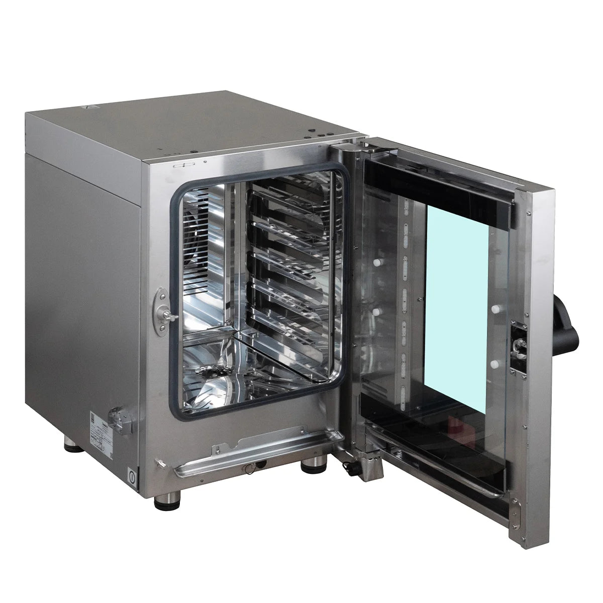 Tecnoeka KOMPAKTER Kombi-Ofen  6 x GN 2/3 mit Dampfgarer und Touchscreen