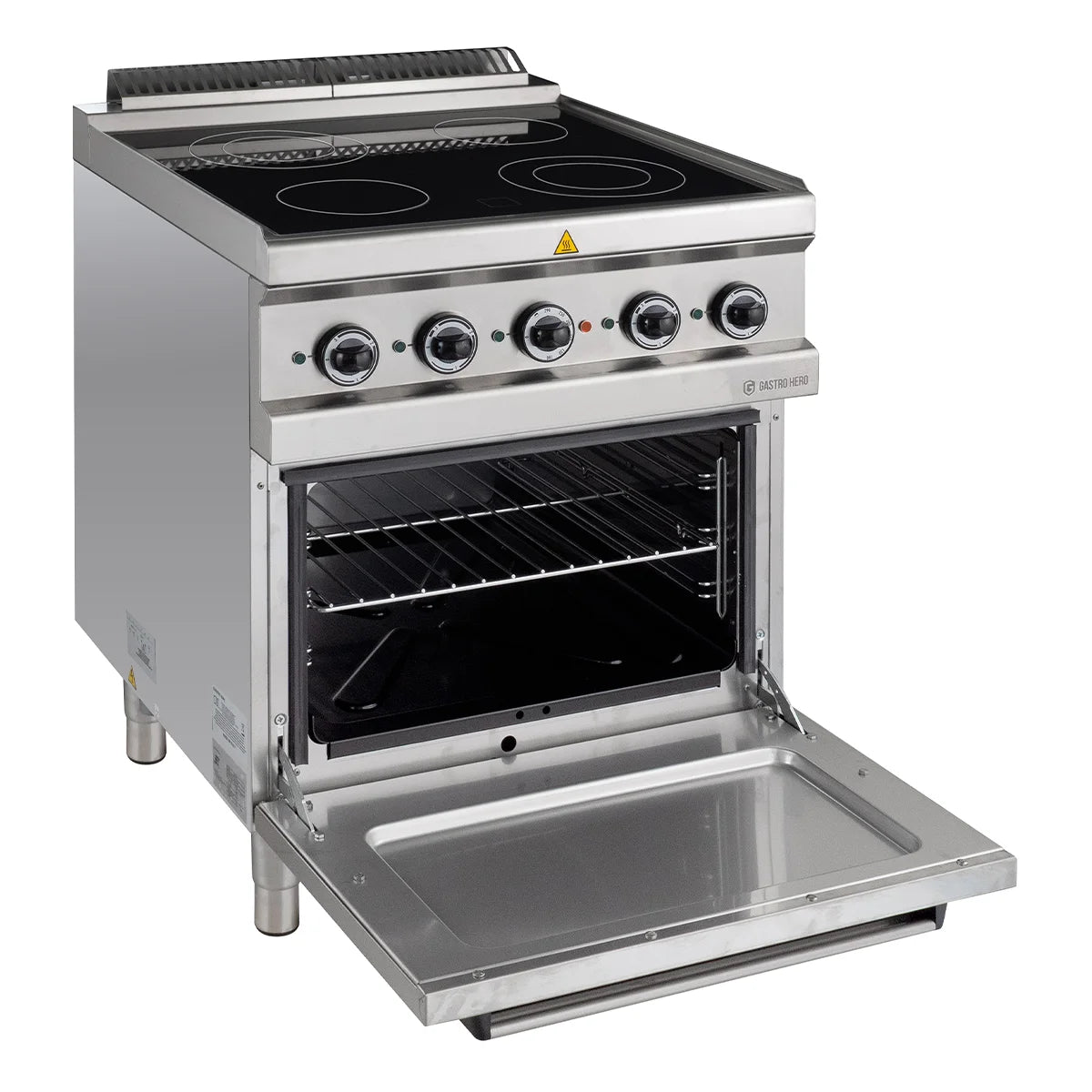 Ceranherd Serie 700 - 70/70 mit Elektrobackofen - 13,9 kW
