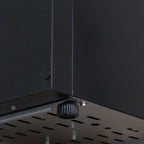 Getränkekühlschrank GKS-160 Slim, 160 Liter Kühlraumvolumen, Innenbeleuchtung, schwarz