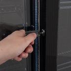Getränkekühlschrank ECO 1000 mit Schiebetüren und Leuchtaufsatz