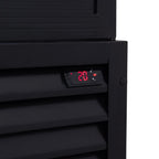 Getränkekühlschrank ECO 1000 mit Schiebetüren und Leuchtaufsatz