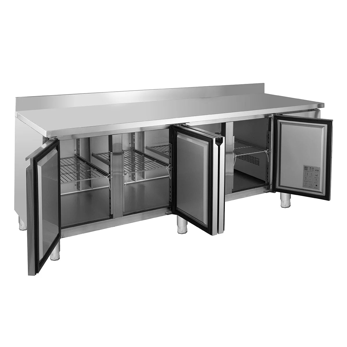 Tiefkühltisch ECO 4/0 mit Aufkantung - GN 1/1