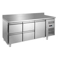 Kühltisch ECO 1/4 mit Aufkantung - GN 1/1
