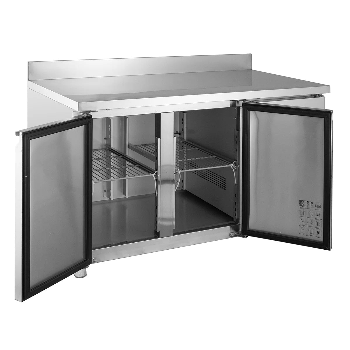 Tiefkühltisch ECO 2/0 mit Aufkantung - GN 1/1