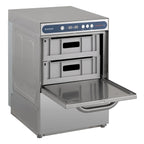 Gläserspülmaschine PROFI Digital 40 SL 40x40 cm Korbmaß, mit Reiniger- & Klarspüldosierer, mit Ablaufpumpe, Made in Europe, 230 Volt