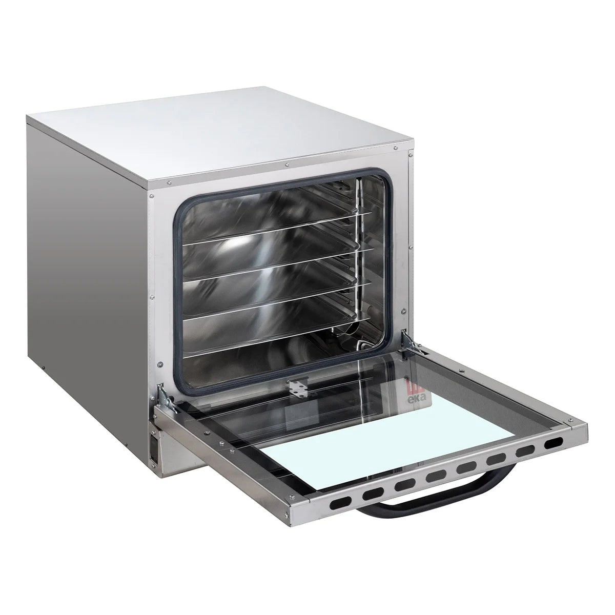Tecnoeka Umluft-Konvektionsofen Evolution Next EKF 423 N T UD, 4 x 429x345 mm, Direktdampf, Touch-Steuerung
