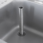 Spültisch ECO 12x7 mit 1 Becken rechts