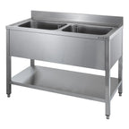 Spültisch ECO 12x6 mit 2 Becken