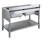Spültisch ECO 12x6 mit 2 Becken