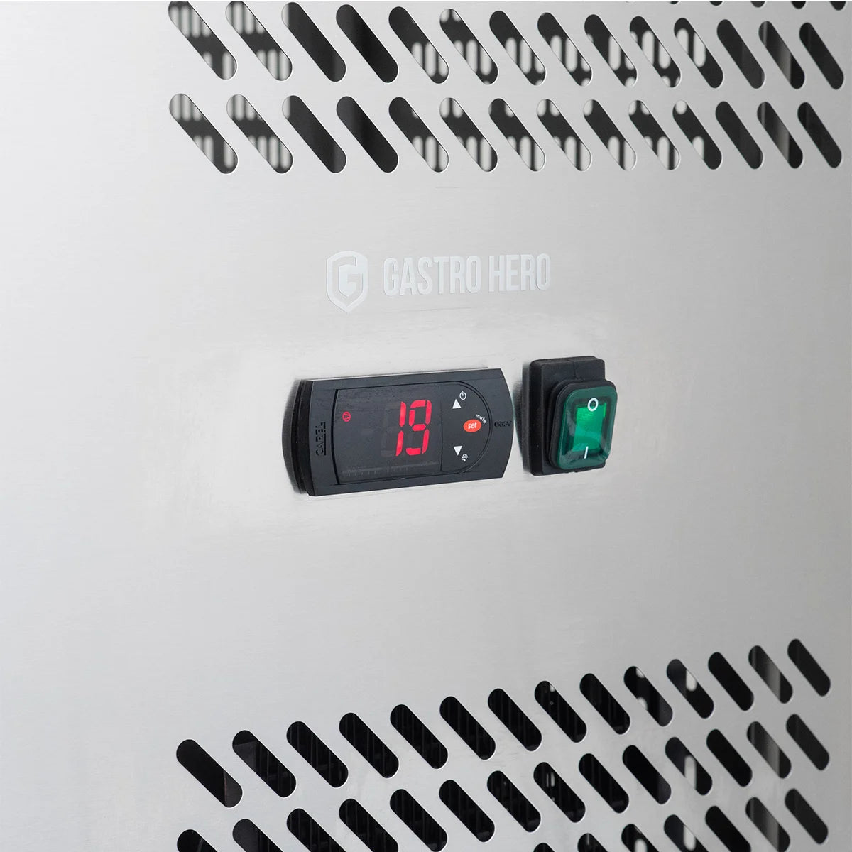 Kühltisch ECO 2/0 mit Aufkantung - GN 1/1