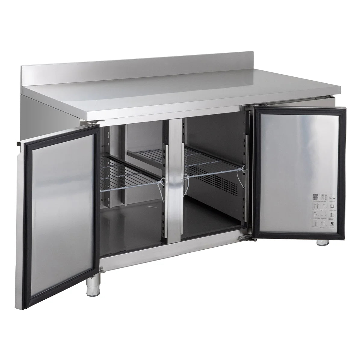 Kühltisch ECO 2/0 mit Aufkantung - GN 1/1