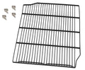 1 Rost rechts (schwarz) und 4 Clips