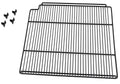 Ein linkes Rost und vier Clips für GKS-1000KT/GKS-1500KT (schwarz)
