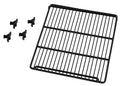 Ein Rost und vier Clips für GKS-160 (schwarz)