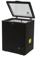 Gastro-Cool FC100 Gefrier-Kühltruhe 110 Liter mit Glasdeckel, LED Beleuchtung