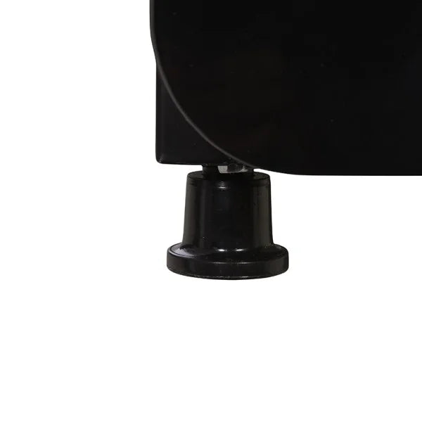 Gastro-Cool GD175 Getränkekühlschrank Retro Slim 212 Liter Eco Star, LED Beleuchtung, schwarz