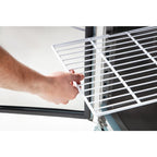 Polar U-Serie Kühltisch 2 Türen 282 Liter auf Rollen