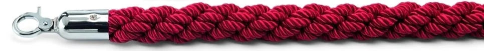 WAS Germany Verbindungskordel 32mm - Beschläge verchromt - rot 1500 mm