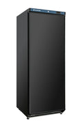 Lagertiefkühlschrank ECO 600, Innenraum aus Kunststoff, schwarz