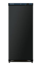 Lagertiefkühlschrank ECO 600, Innenraum aus Kunststoff, schwarz