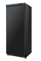 Lagertiefkühlschrank ECO 600, Innenraum aus Kunststoff, schwarz