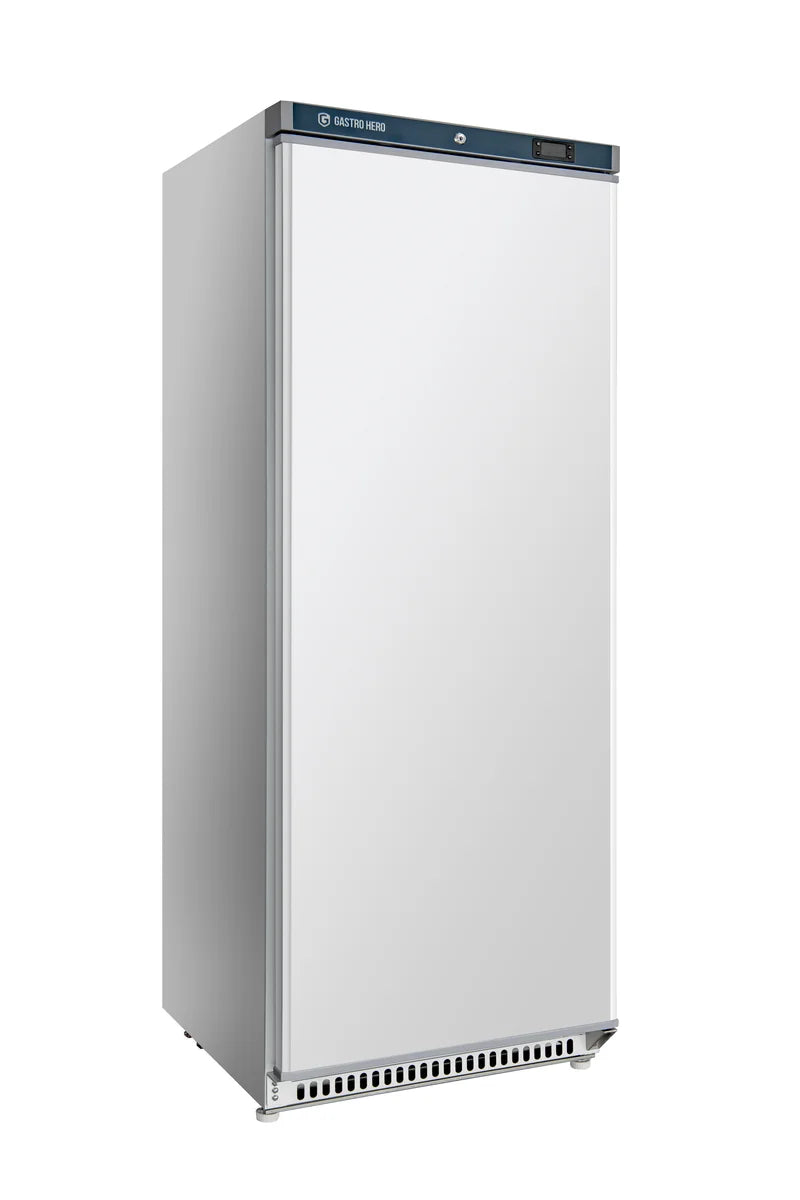Lagerkühlschrank ECO 600, Innenraum aus Kunststoff, weiß