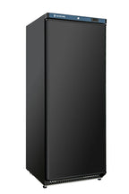 Lagerkühlschrank ECO 600, Innenraum aus Kunststoff, schwarz