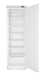 Lagertiefkühlschrank ECO 400, Innenraum aus Kunststoff, weiß
