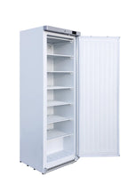 Lagertiefkühlschrank ECO 400, Innenraum aus Kunststoff, weiß