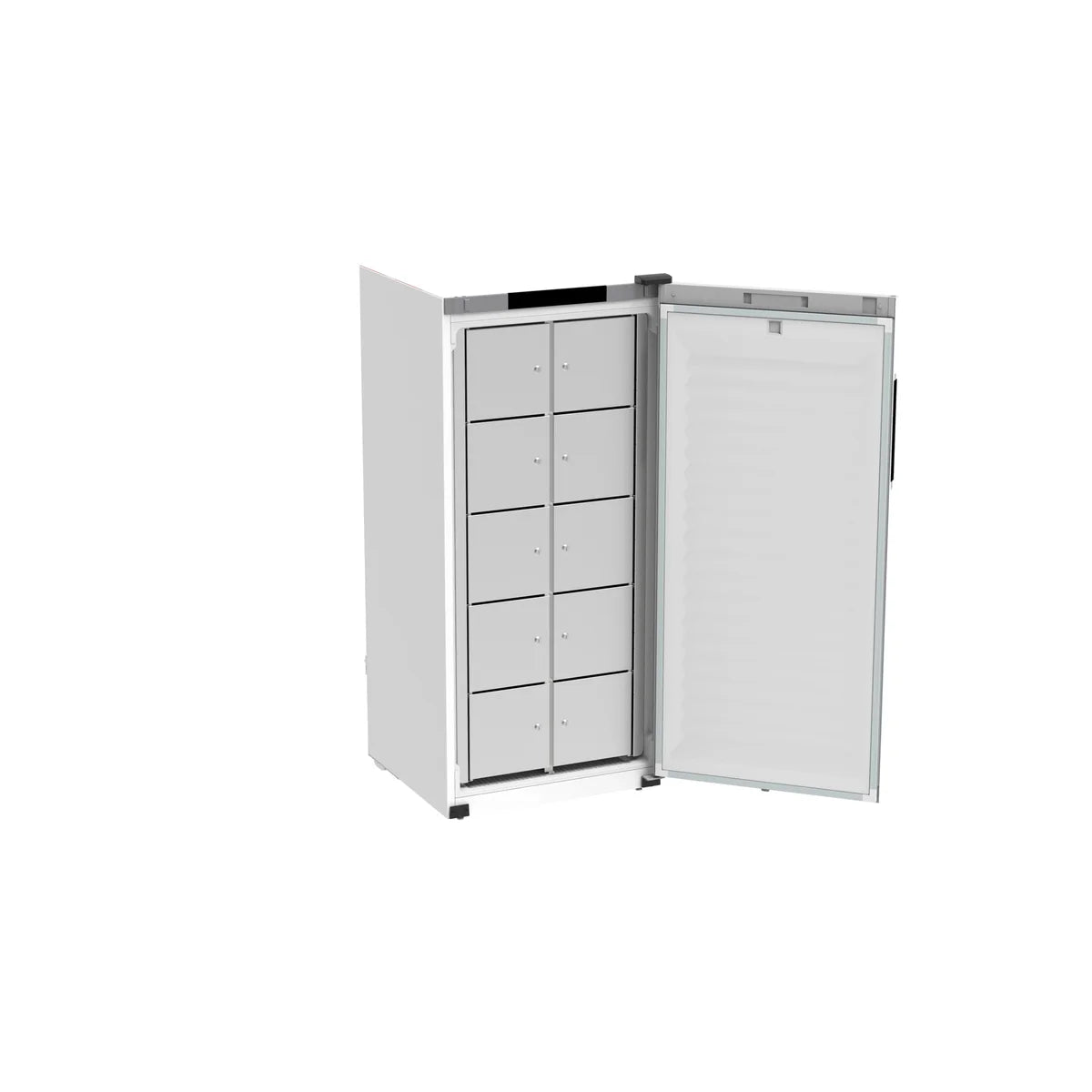 Rieber Gemeinschaftskühlschrank multipolar® 481 - 10 Fächer - Tür rechts