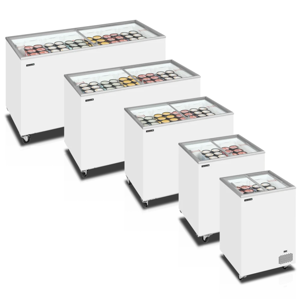 Tefcold Eiscreme-Gefriertruhe IC302SC