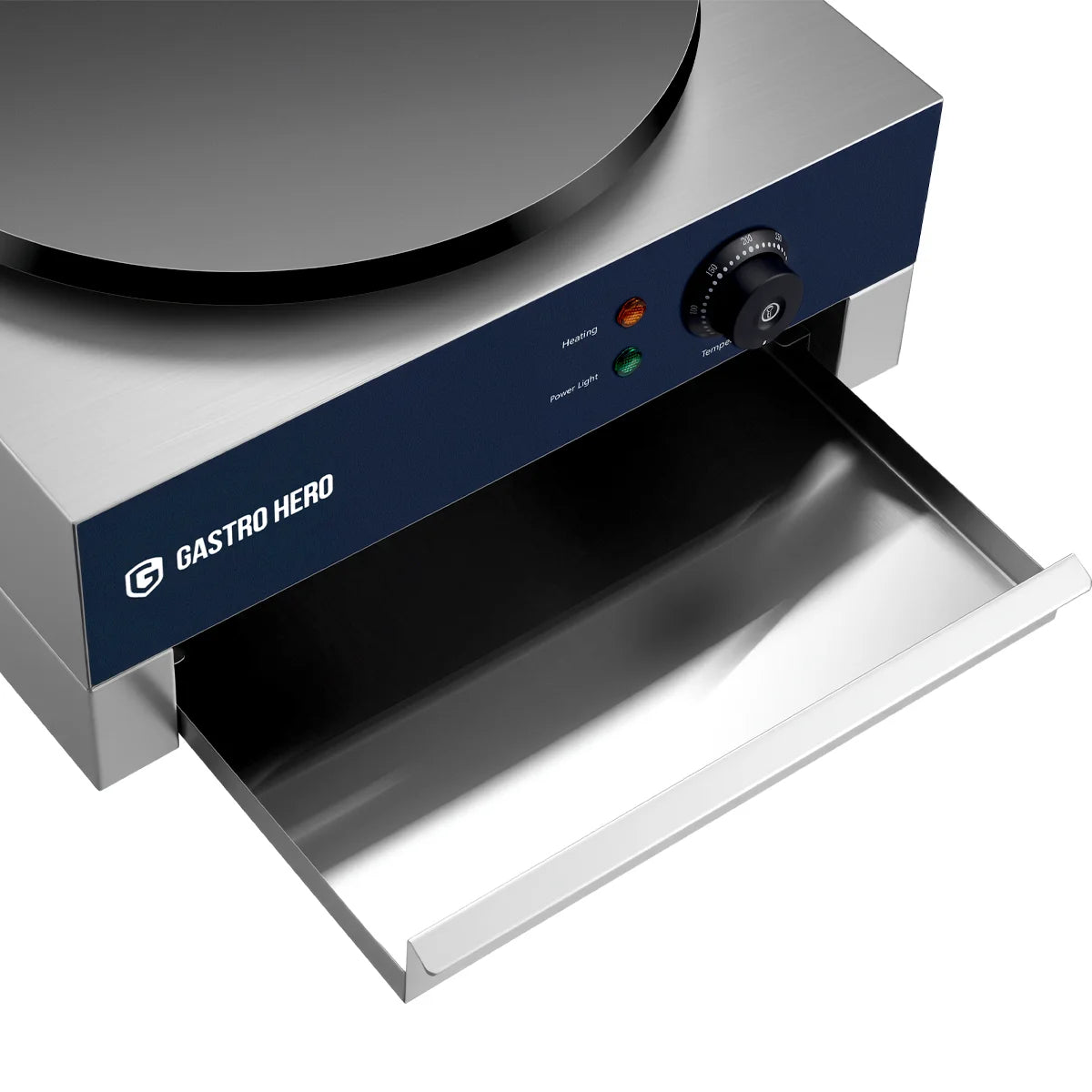 Elektro-Crêpes-Eisen - 1 Kochplatte Ø 400 mm